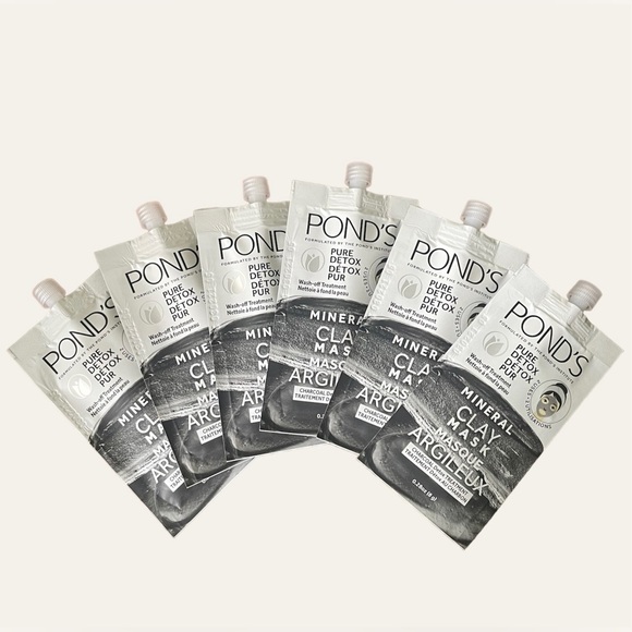 Pond's Pure Detox Mineral Clay Mask - 6pcs x 0.28oz/8g - Picture 6 of 7